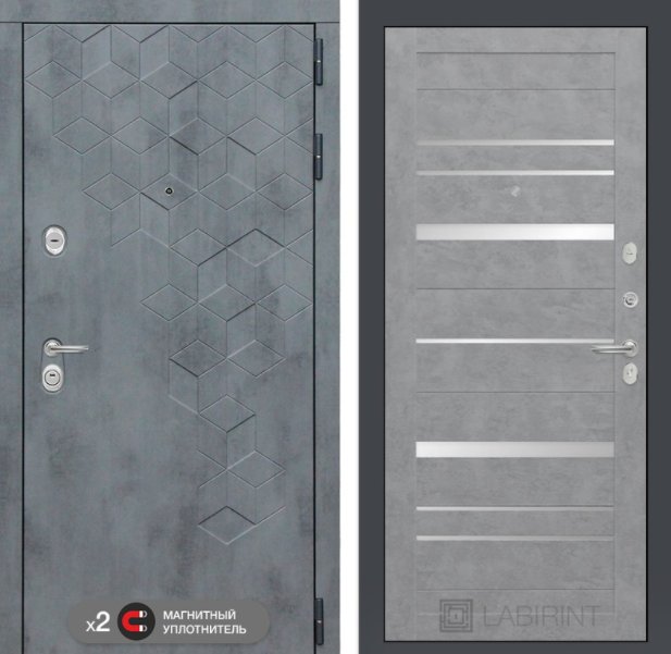 Дверь Бетон DIS006235