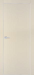 Товар Межкомнатная дверь PX-1 AL кромка с 4-х ст. Бежевый матовый