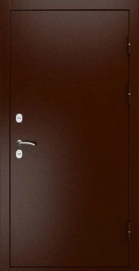 Фото Дверь ДвериПРО L Термо ФЛ-659 (12мм, nussbaum+черная патина винорит) DPRO195567